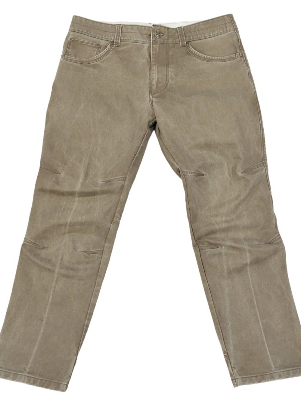 Kuhl Free Rydr Pants Mens 35x28, Vintage Patina Dye, Olive Brown, Tapered 5015